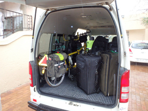 Our Transport Vehicle with Bike.